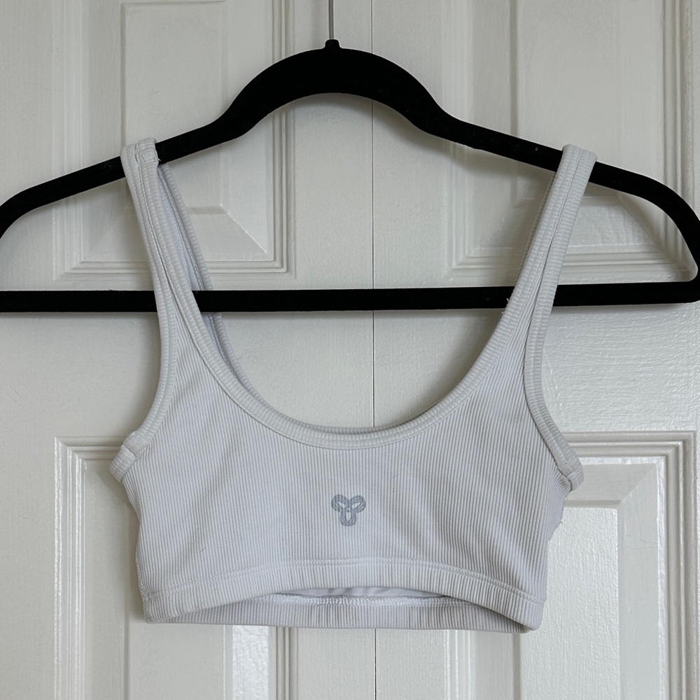 TNA White Ribbed Bra Tank - Picture 4 of 8